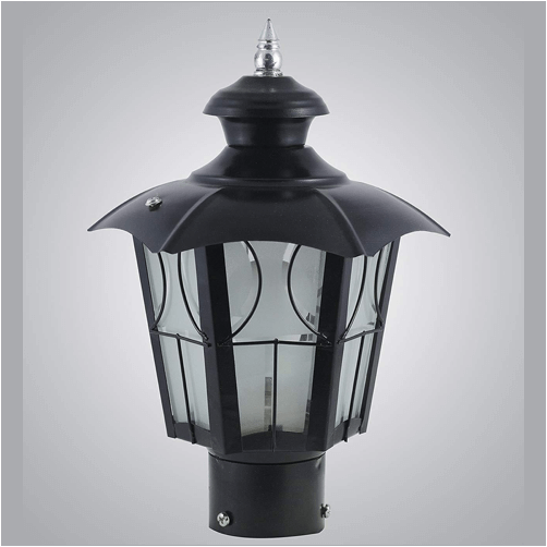Metal Umbrella Decorative Gate Light